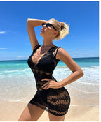 Fishnet Bodysuit Dress - Plus Size Lingerie Bodycon Sleepwear