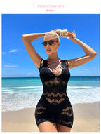 Fishnet Bodysuit Dress - Plus Size Lingerie Bodycon Sleepwear