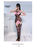 Lace Short Skirt Pajama Set - Sleepwear Combination