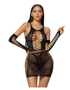 Bodycon Mini Dress Set - Short Skirt Style