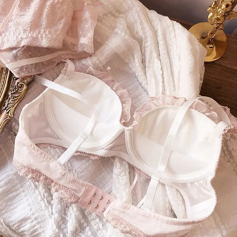 Natural Beauty Lace Bralette - Wire-Free Comfort Set