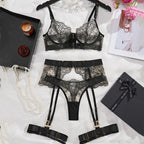 Lolita Dreams Sheer Lace Set - Romantic Bra and Panty