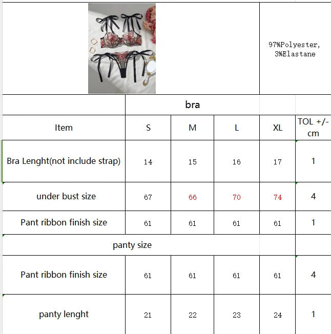 Flutter of Love Butterfly Set - 2 Piece Bowknot Lingerie