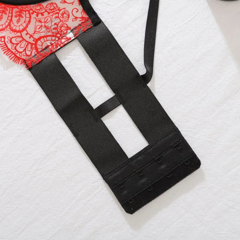 Lolita Dreams Sheer Lace Set - Romantic Bra and Panty