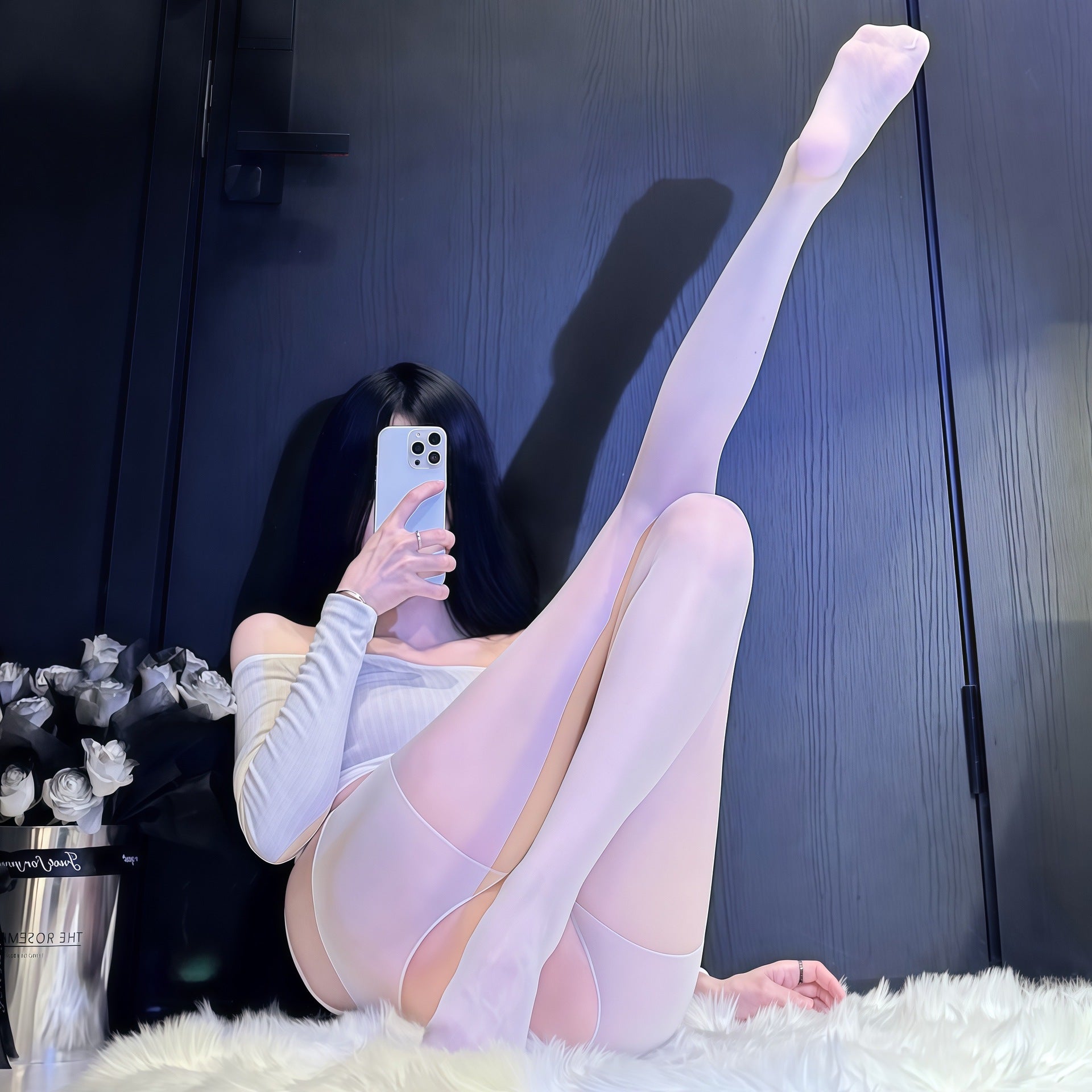 Lace Sleepwear Bodysuit - Comfortable Nightwear