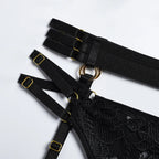 Garden of Eden Floral Lace Set - 2 Piece Embroidery Collection