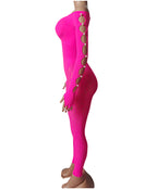 Plus Size Leopard Print Bodysuit - High Waist Slim Mesh Pajama Set