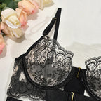 Lolita Dreams Sheer Lace Set - Romantic Bra and Panty