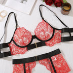 Lolita Dreams Sheer Lace Set - Romantic Bra and Panty