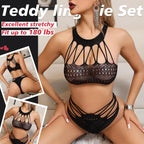 Mesh Temptation Fishnet Bodysuit - Sheer Teddy Lingerie