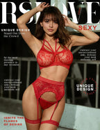 Strappy Seduction Halter Set - 3 Piece Lace Garter Collection