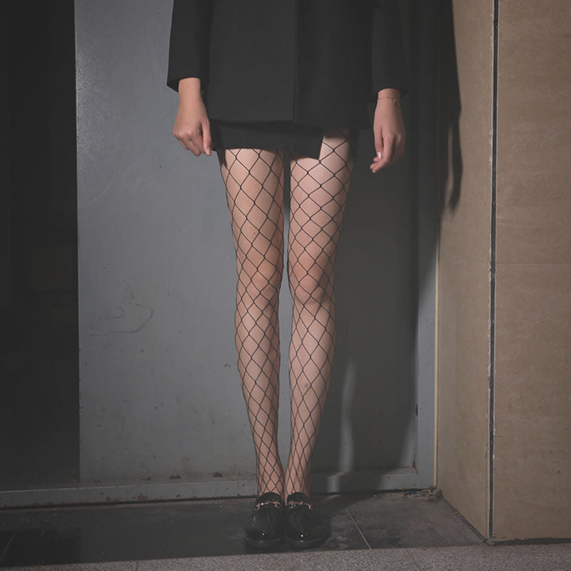 Anti-Snag Lace Pantyhose - Korean Style Hosiery