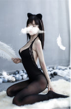 Lace Mesh Bodysuit - One Piece Sleepwear