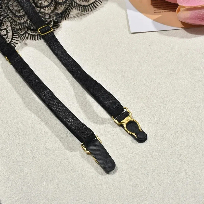 Lolita Dreams Sheer Lace Set - Romantic Bra and Panty