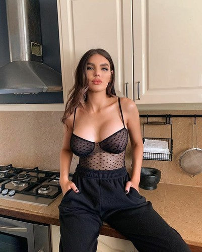 Dreamy Comfort Babydoll Bodysuit - Soft Nightwear