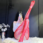 Lace Stockings Set - Garter Style Hosiery