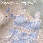 Sweet Bunny Dreams Kawaii Bralette - Wire-Free Comfort Set