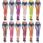 Fishnet Lingerie Set - Mesh Top with Shorts