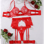 Lolita Dreams Sheer Lace Set - Romantic Bra and Panty
