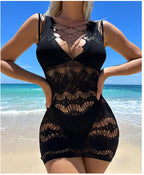 Fishnet Bodysuit Dress - Plus Size Lingerie Bodycon Sleepwear