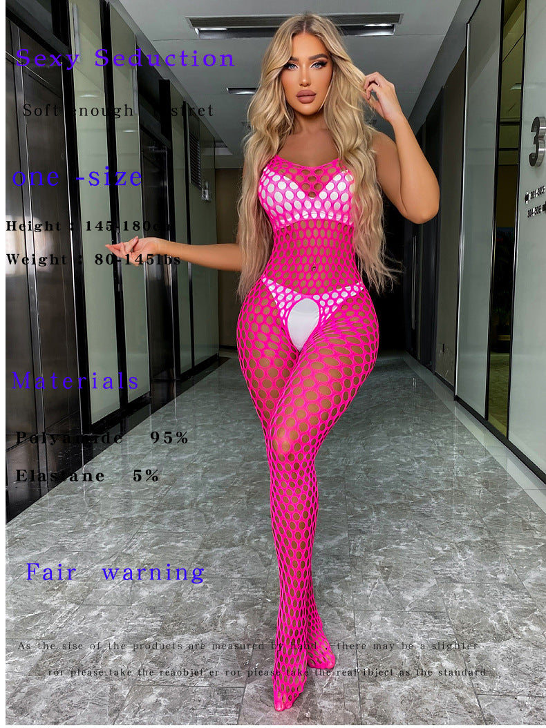 Mesh Bodycon Nightdress - One Piece Lingerie