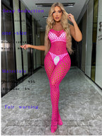 Mesh Bodycon Nightdress - One Piece Lingerie