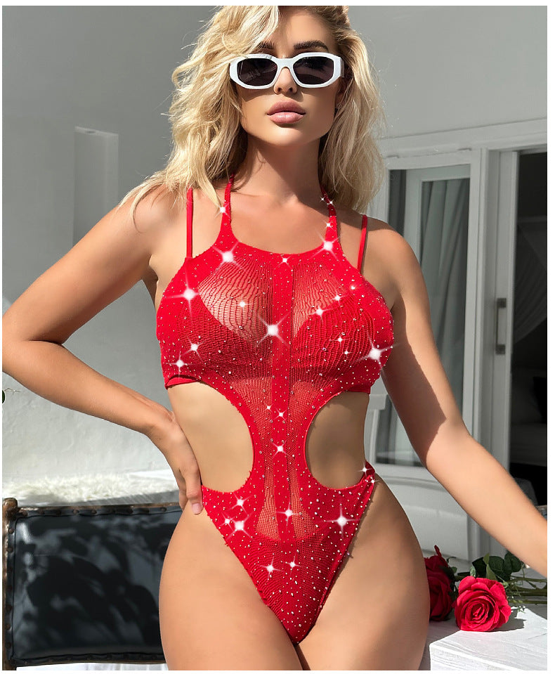 Beach Goddess Mesh Cover Up - Fishnet Bikini Dress