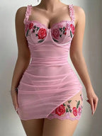 Eternal Romance Sheer Lace Set - 2 Piece Collection