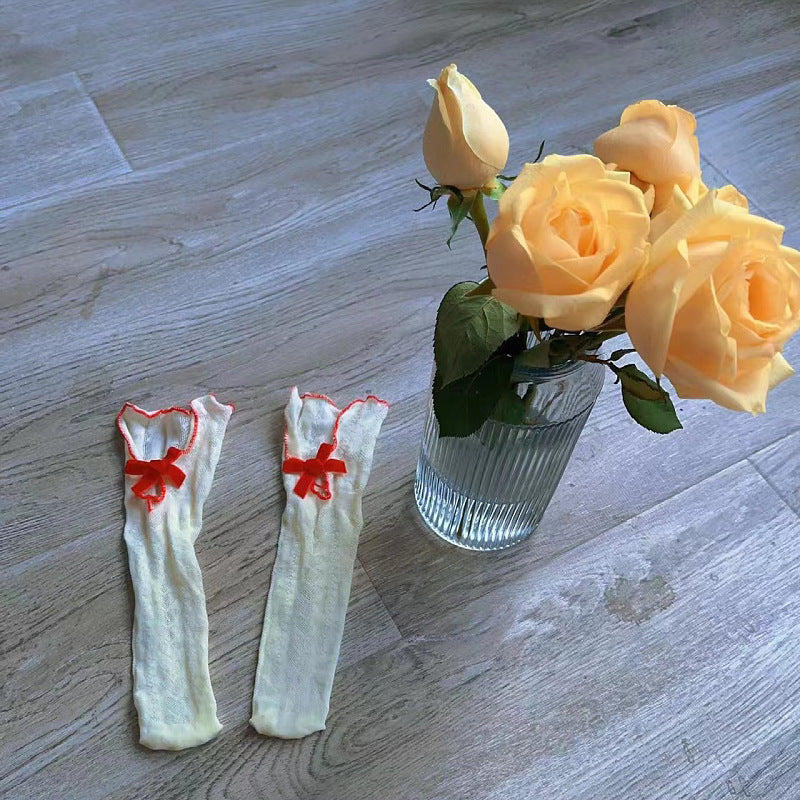 Lace Calf Stockings - Japanese Style Design