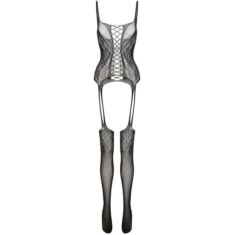 Fishnet Bodysuit - Strap Design Sleepwear