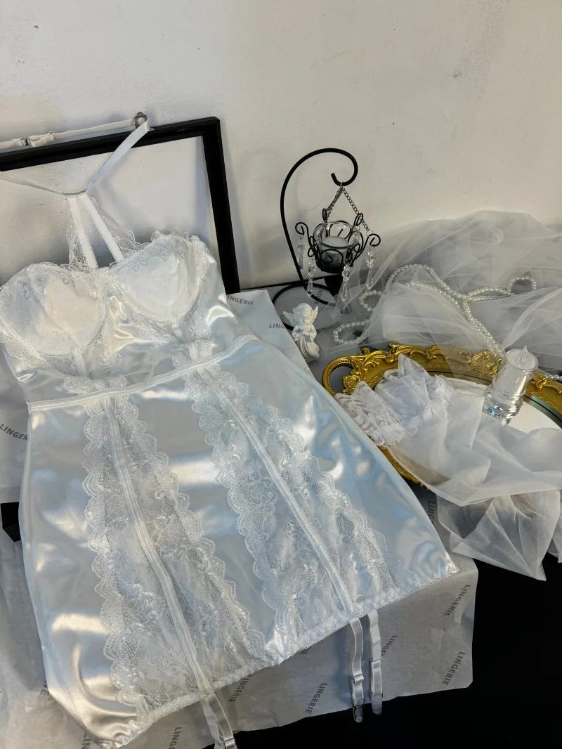 Dual Purpose Elegance Set - Lingerie and Sleepwear