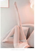 Ultra-Thin Footed Tights - Sheer Leggings