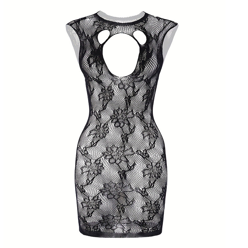 Lace Short Skirt Pajama Set - Sleepwear Combination