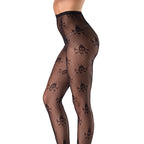 Halloween Skull Head Pantyhose - Mesh Stockings