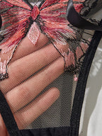 Flutter of Love Butterfly Set - 2 Piece Bowknot Lingerie