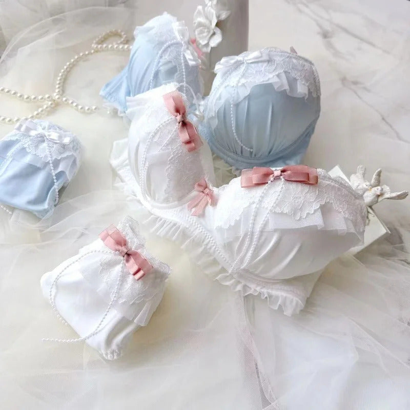 Rebel Heart Faux Leather Babydoll - Backless V-Neck Set