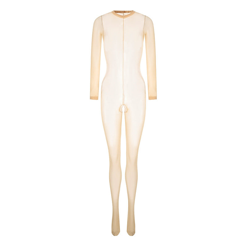 Sheer Stockings Set - Elegant Nightwear