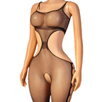 Lace Bodysuit Lingerie Set with Stockings - One Piece Sleepwear