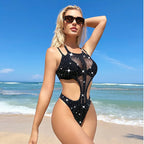 Beach Goddess Mesh Cover Up - Fishnet Bikini Dress