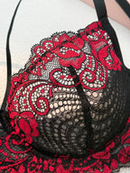 Invisible Elegance Seamless Set - 2 Piece Sheer Lingerie