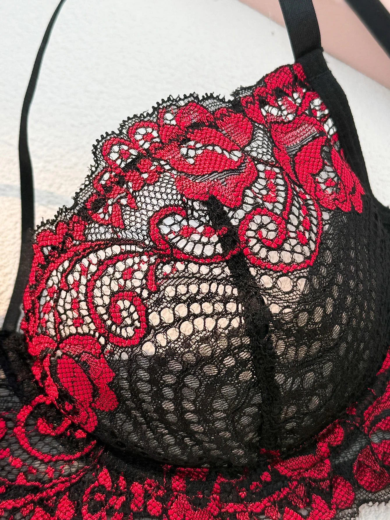 Invisible Elegance Seamless Set - 2 Piece Sheer Lingerie