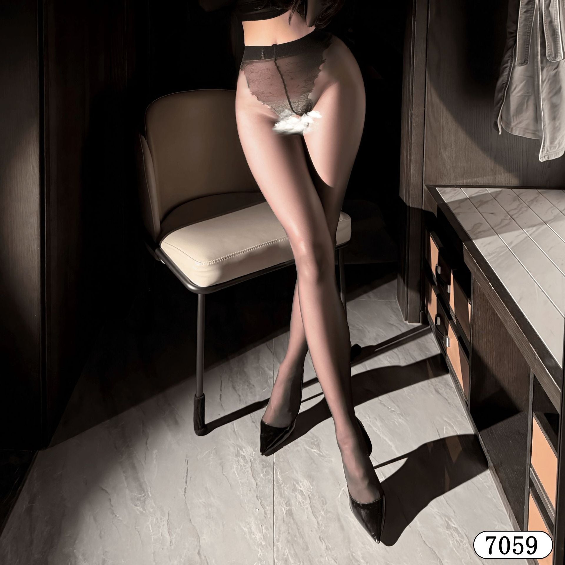 Fishnet Bodysuit - Open Weave Lingerie