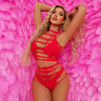 Hollow Out Bralette Set - Two-Piece Lingerie