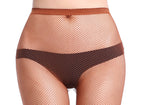 Fishnet Lingerie Set - Mesh Top with Shorts