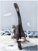 Elegant Allure Sheer Mesh Dress - One Piece with Stockings