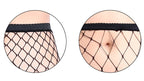 Fishnet Lingerie Set - Mesh Top with Shorts