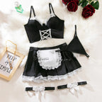 Complete Elegance Sheer Set - 3 Piece Garter Collection