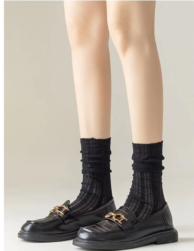 Lace Calf Stockings - Japanese Style Design