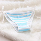 Sailor Stripes Cotton Bralette - Seamless Kawaii Set