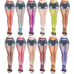 Fishnet Lingerie Set - Mesh Top with Shorts